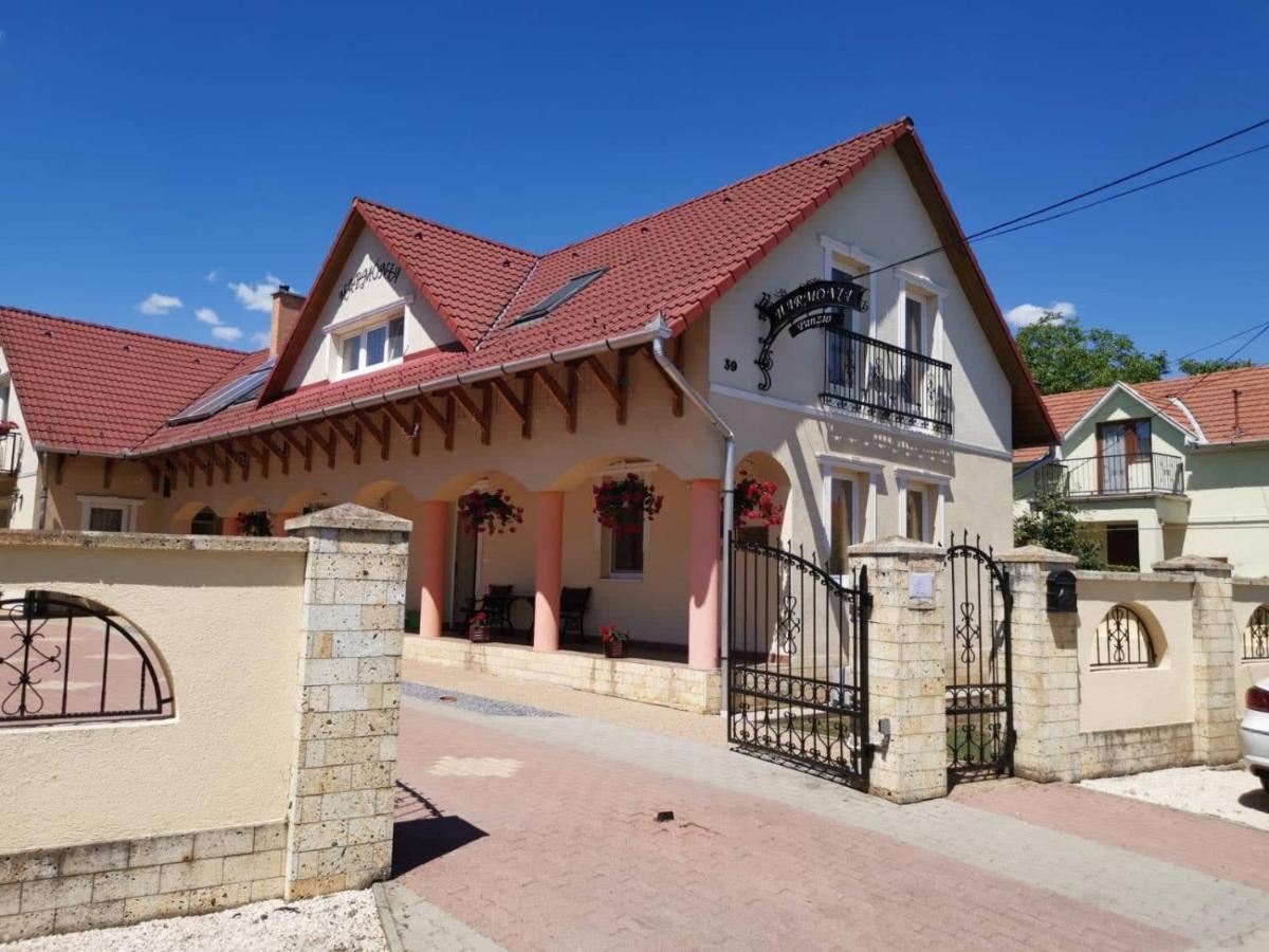 Hotel Harmonia Panzio Sárospatak Exterior foto
